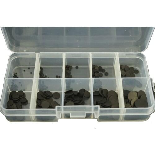 100PC/LOT 1.5~10mm Rubber Conductive Rubber R/L Button D Pad Conduction Rubber Conductive For Xbox360 Xbox 360 Controller Repair