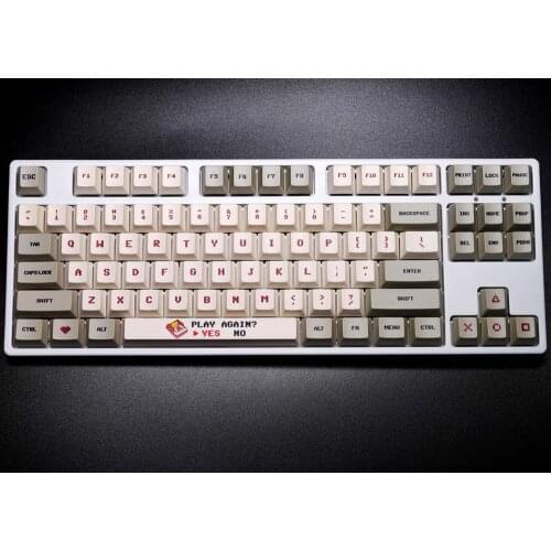 130 KEYS Cherry Profile Keycap Sublimation PBT Keycaps FOR MX Switch Mechanical Keyboard