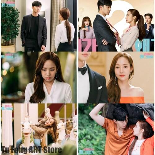 Diamond Embroidery Full Round Drill Korean Drama Diamond Painting Whats Wrong with Secretary Mosaic Cross Stitch Kits Gift