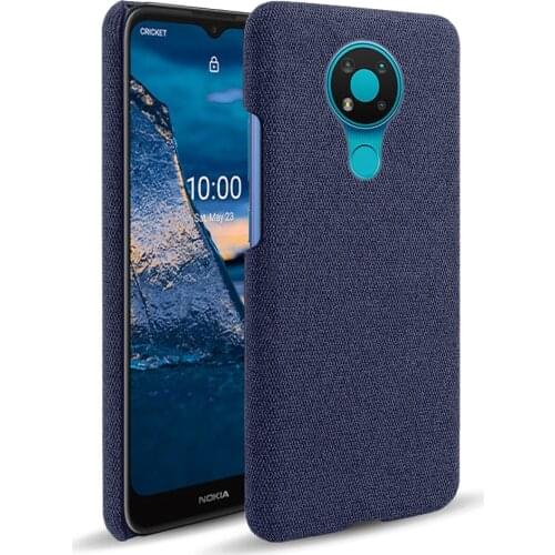 Luxury Cloth Texture Fitted Case For Nokia 3.4 3.2 2.4 8.1 8.3 4.2 6.2 7.2 X5 X6 X71 5.1 6.1 7.1 Plus 8 Sirocco 9 Pureview Funda