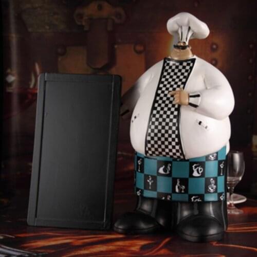 Chef message board creative blackboard decoration opening gift wine cabinet decoration bar welcome card