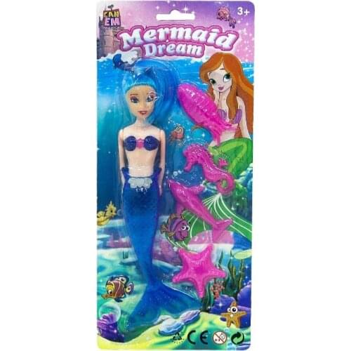Mermaid Doll illuminated Mermaid Doll lighted-up for girls toy Siren lighted-up for kids toy mermaid figure illuminated children