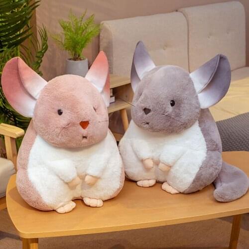 Cute Animal Fat Hamster Plush Toy Soft Cartoon Hamster Stuffed Doll Kids Birthday Gifts