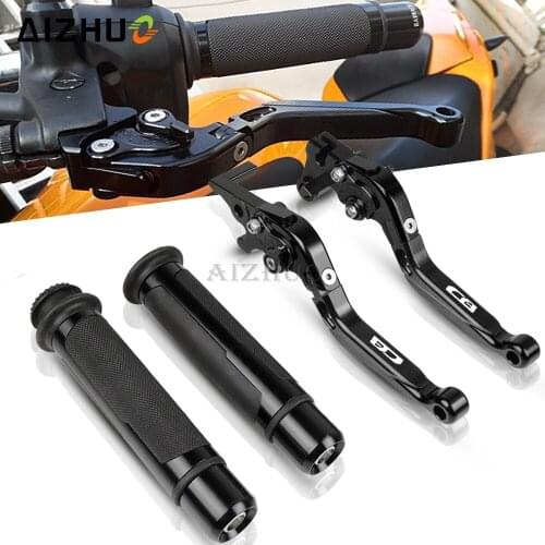 Motorcycle CNC Adjustable Foldable Brake Clutch Lever Handle Grips For Honda CB900F Hornet CB919 CB 919 900 F 2002-2007 2003 04