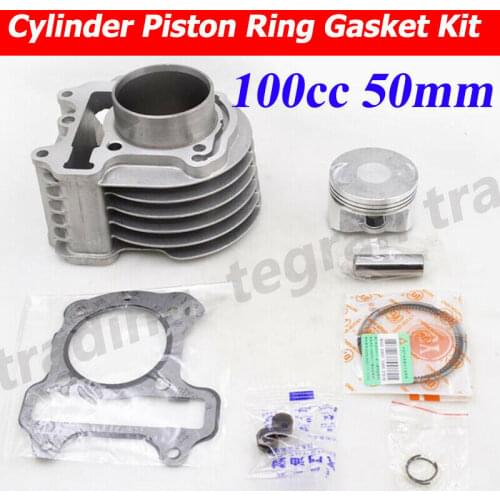 Motorcycle Cylinder Rebuilt Kit Piston Ring Gasket for Honda SCV 100 LEAD SCV100 2002-2010 Engine Parts