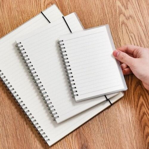 Notebooks For School Simple 80-page PP Double Coil Handmade Journal Sketchbooks Cute Notebook Weekly Planner Stationery 016020