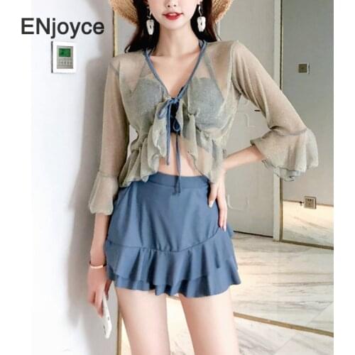 OFEMCINE Transparent Swimwear