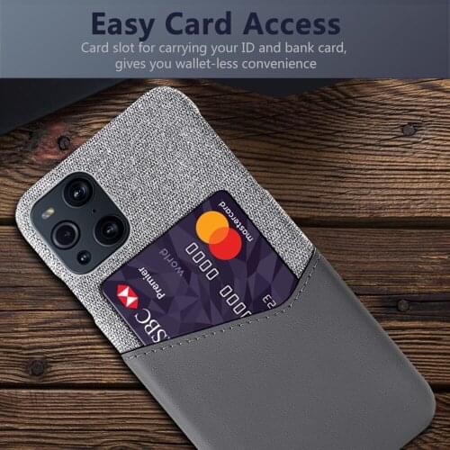 Luxury Business Phone Case On The For OPPO Find X3 Pro Coque Cloth Texture Antiskid Cover For Oppo Find X3Pro 6.7" 2021 Funda