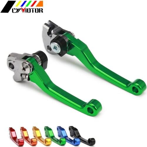 Motorcycle Brake Lever And Clutch Lever For Suzuki Kawasaki RMZ250 2004 RMZ250 2007-2019 KX65 2000-2020 KX85 KX100 2001-2020