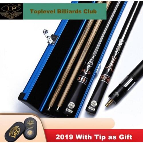 LP TZ One Piece Snooker Cue One Piece Billiard Cue Stick with Case with Extension Ash Shaft High-end Snooker Cue 9.5mm 10mm Tip