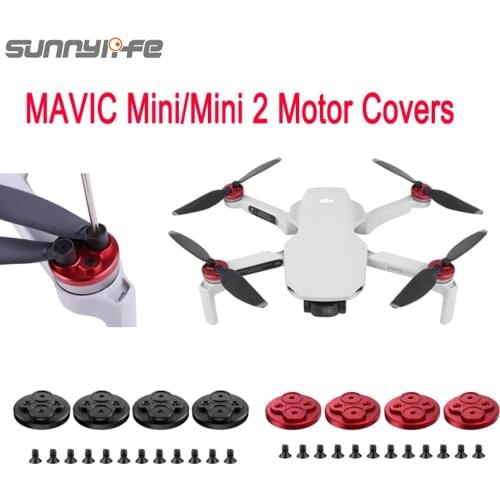 Sunnylife Mavic Mini2 Motor Covers Propellers Block-up Aluminum Alloy Scratchproof Motor Cover for Mavic Mini/Mini 2 Accessories