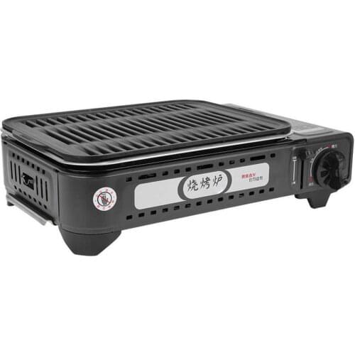 MS-BBQ Outdoor Stove Foldable Barbecue Grill Portable Outdoor Stove Windproof Cassette Furnace Outdoor Camping Equipment