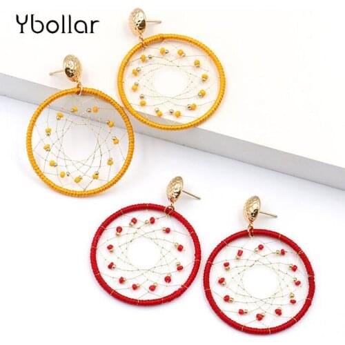 Ybollar Women's Gold Earrings