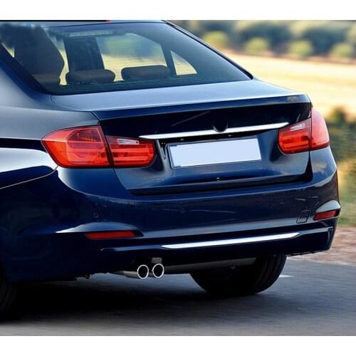 1pc For BMW new 3 Series 2013-2017 316i 320i F30 Post trim Rear end mark sticker