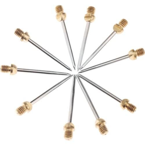 10 Pcs / Lot Silver Steel Tips Harrows Darts Conversion Dart Tip Points Flights Shaft Steel Needle Dart Accessories