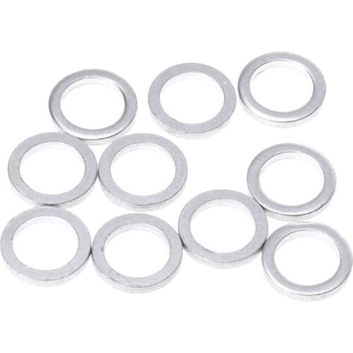 10PCS MTB Road Bike Headset Stem Washer Chainring Chainwheel Spacers Gasket