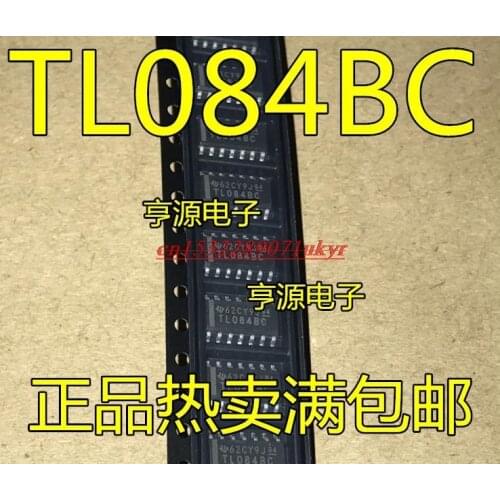 5pcs TL084BC SOP-14 SMD TL084BCDR operational amplifier Chip