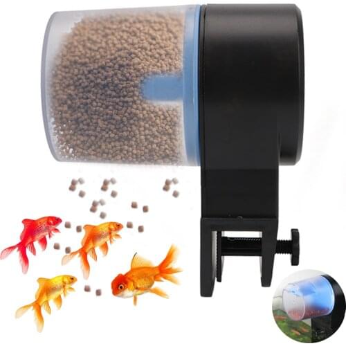 8/12/24 hours Auto Goldfish Feeder Aquarium Fish Feeder Automatic Fish Feeder Smart Timing Timer Food Feeding