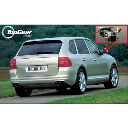 Car Camera For Porsche Cayenne 9PA 955 957 958 High Quality Rear View Back Up Camera For TOPGEAR Friends Use | CCD + RCA