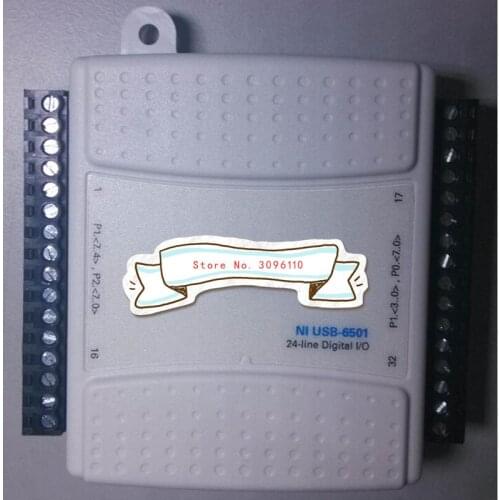 Free Shipping 1PCS NI USB-6501 Original Authentic American USB Digital I / O Device