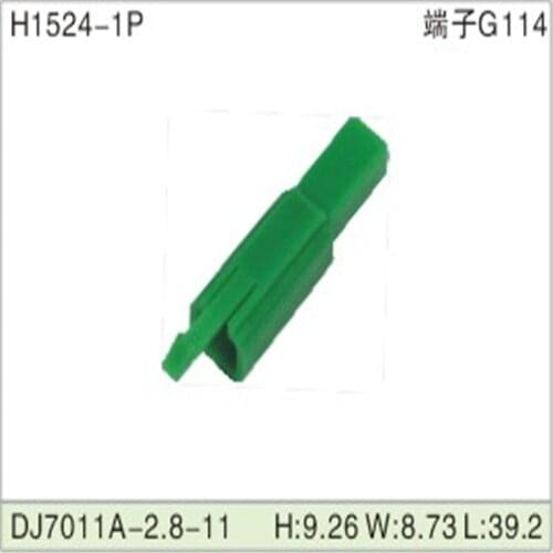 Free shipping 500 pcs Car Electronics & Motorcycle Accessories & Parts DJ7011A-2.8-11 2.8mm 1Pin automobile connector