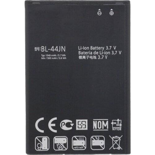 BL-44JN Battery For Optimus L3 E400 L5 E612 P970 E510 LGE510 P690 E730 Battery Optimus Zone E400 BL44JN