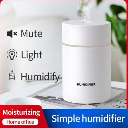 Large Capacity Humidifier 500ML Ultrasonic USB Chargement Air Diffuser Soothing Light Aromatherapy Humidificador Home Difusor
