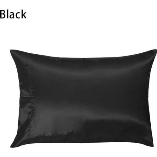 30 1 pcs Pure Mulberry Silk Pillow Case Pillowcase Cover Housewife Queen Standard 50X76cm