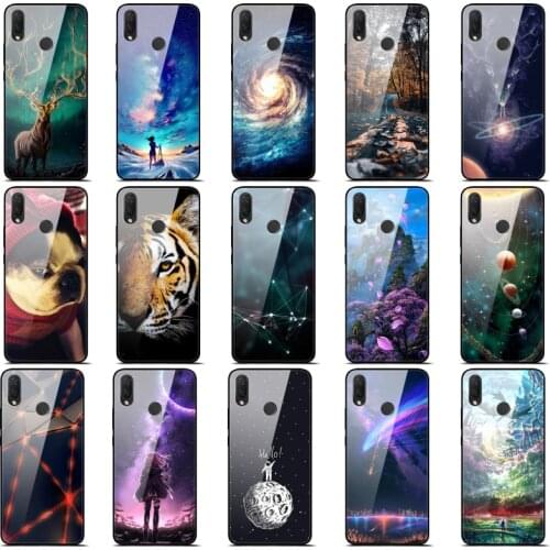 Tempered glass case for huawei Nova 3 3i 3e phone case silicone cover for Nova3 nova3i INE-LX2 INE-LX9 funda Back cover bumper