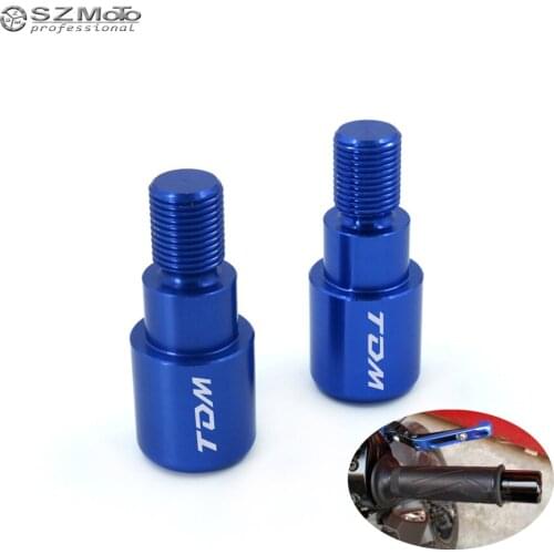 For YAMAHA TDM 850 900A TDM900A TDM850 2004-2010 Handlebar Grips Motorcycle Accessories Bar Ends Hand Grip Handlebar End Caps