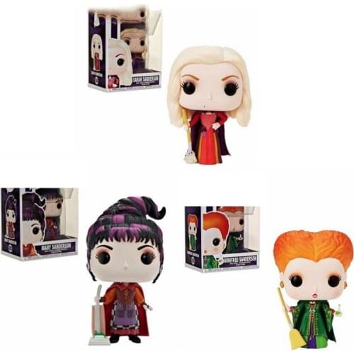 Funko Newest Hocus WINIFRED SANDERSON #433 Pocus SARAH 434# Mary Sanderson 435# Collection Vinyl Figure Toys Kids Gifts