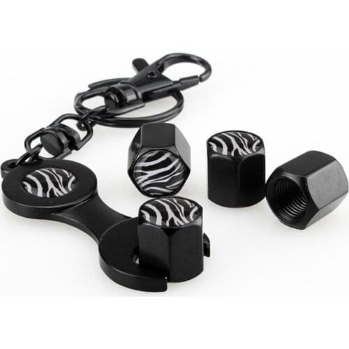 Wrench Keychain Caps For Suzuki Swift Vitara Jimny Samurai Anti-theft And Dustproof Moto Bicycle Valve Caps Wheel Tires Parts