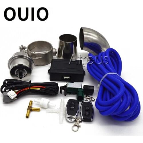 Exhaust Control Valve Set With Vacuum Actuator For VW Polo golf 7 6 5 4 mk4 mk5 mk7 gti Passat B8 B7 B6 B5 CC Scirocco Jetta mk6