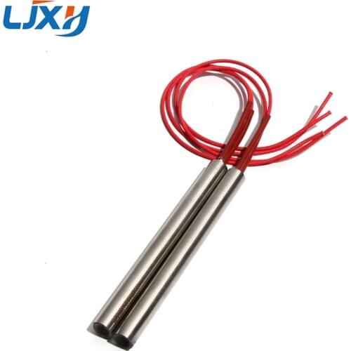LJXH 2PCS 15mm 80~150mm Cartridge Heaters 110V/220V/380V Cylindrical SUS Tube 300W/320W/380W/450W/550W Electric Heating Element