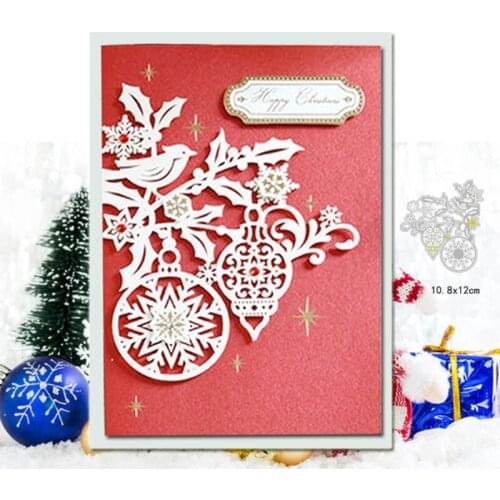 Snowball Bird Metal Cutting Dies Stencil Scrapbooking DIY Album Stamp Paper Card
