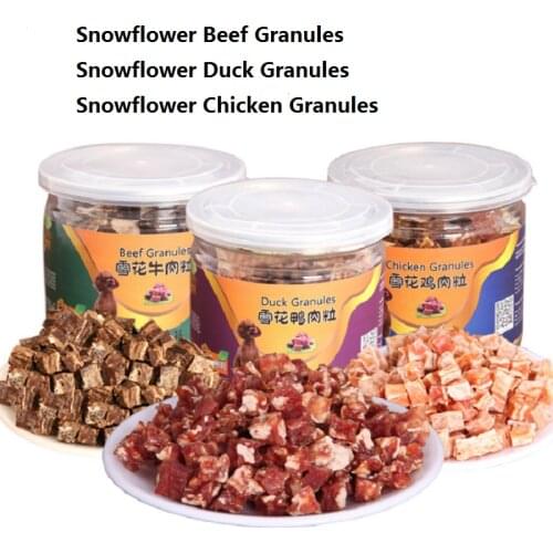 New Arrival Dog snacks Fresh Chicken beef duck granules Keep Healthy small medium large Dog Food Training reward clean teeth