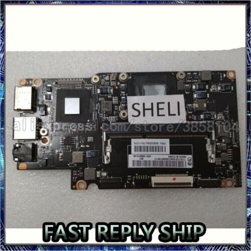 SHELI For Lenovo Yoga 13 Laptop Motherboard With I5-3317U/I5-3337U CPU 90002038 90000649 Mainboard