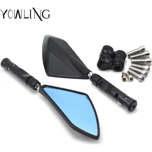 Universal Motorcycle Side Mirror Rearview Side Mirror for Yamaha FZ1 FZ6 FZ8 FZ6R XJ6 MT-07 MT-09 r3 MT-10 MT07 MT09 MT 07 09 10