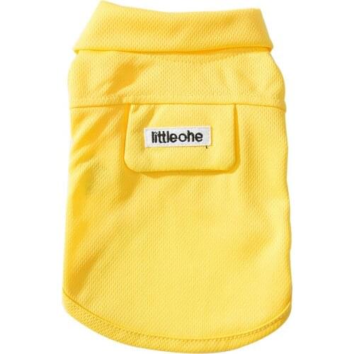 Spring and summer puppy dog two-legged clothing simple vest shirt T-shirt cat two-legged clothing small and medium-sized