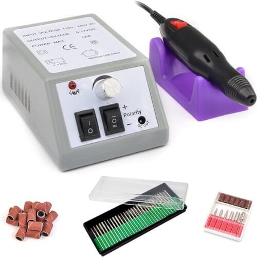 20000 RPM Professional Electric Nail Drill Machine Manicure Machine Pedicure Drill Set Ceramic Nail File Drill Equipment Tools
