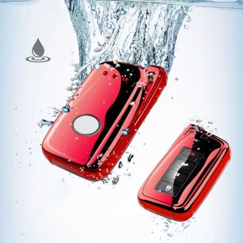 TPU Car Remote Key Full Cover Case Keychain For Lexus NX GS RX IS RC ES LX 200 250 300 LS450H 300H Key Protect Shell Accessories