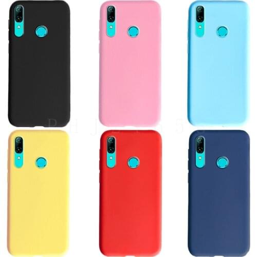 For Huawei P Smart 2019 Case POT-LX1 POT-LX3 Cute Candy Soft Silicone Phone Cases For Huawei PSmart 2019 Back Cover 6.21'' Coque