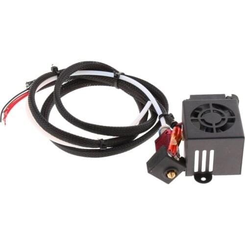 3D Printer Extruder Hot End Kit Parts Accessories for Ender 3, 1.75mm 0.4mm Nozzle Tip, Aluminum Alloy