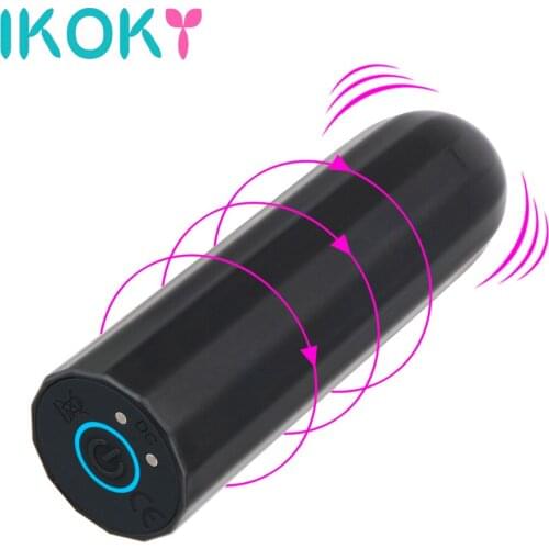 IKOKY 10 Frequency Strong Vibration Nipple Anal Vagina Clitoris Massage Bullet Vibrator Sex Toys For Women Female Masturbator