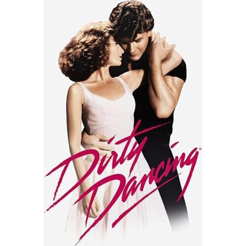 Dirty Dancing 5D DIY Diamond Painting Music Movie Poster Cross Stitch Diamond Mosaic Diamond Wall Sticker for Home Decor
