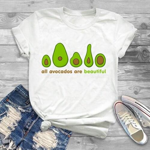 All Avocados Are Beautiful Shirt Cute Avocados Tshirt Top Tees 100% Cotton