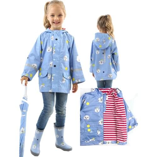 Raincoat Kids Girls Jacket Coat Rainsut Double Layer Windbreaker Pineapple Outdoor Waterproof Rain Coat Raincoat Children