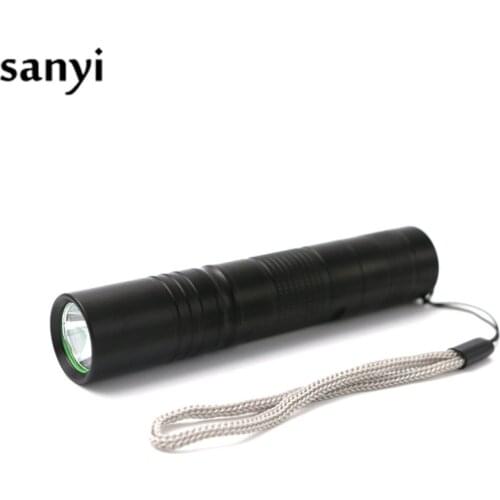 Mini Q5 LED Pocket Light Black 2000 Lum 5 Modes High Quality Lanterna Portable LED Flashlight 18650 Tactical Lantern Torch