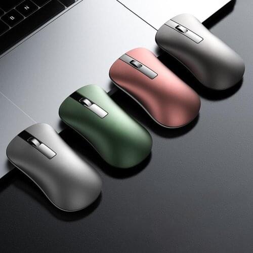 Durable XM10 Wireless Bluetooth Aluminum Alloy Rechargeable Mute Gamer Mouse for Laptops Mouse Accessories aluminum alloy