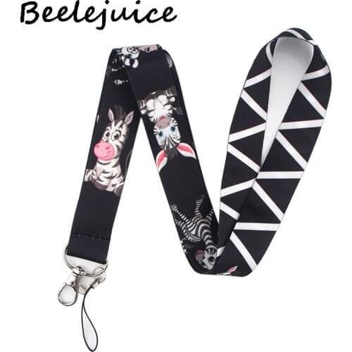 Cow Neck Strap Lanyard keychain Mobile Phone Strap ID Badge Holder Rope Key Chain Keyrings Accessories Gift webbings ribbons